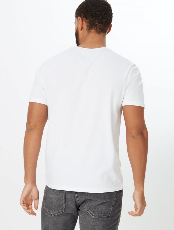 White V-Neck T-Shirt