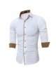 Men's Slim Fit Long Sleeve Shirt