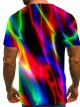 Men's Rainbow Graphic T-Shirt Print Short Sleeve Daily Tops Streetwear Round Neck Rainbow