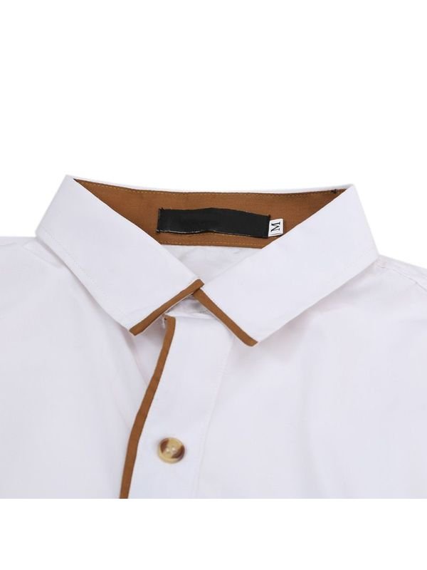 Men's Slim Fit Long Sleeve Shirt