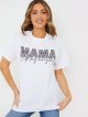 White Slogan T-shirt