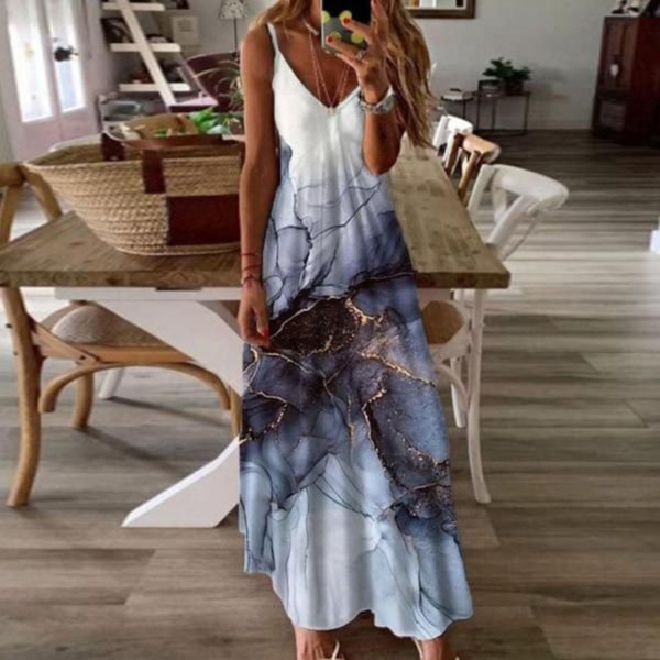 Printed Maxi Dress